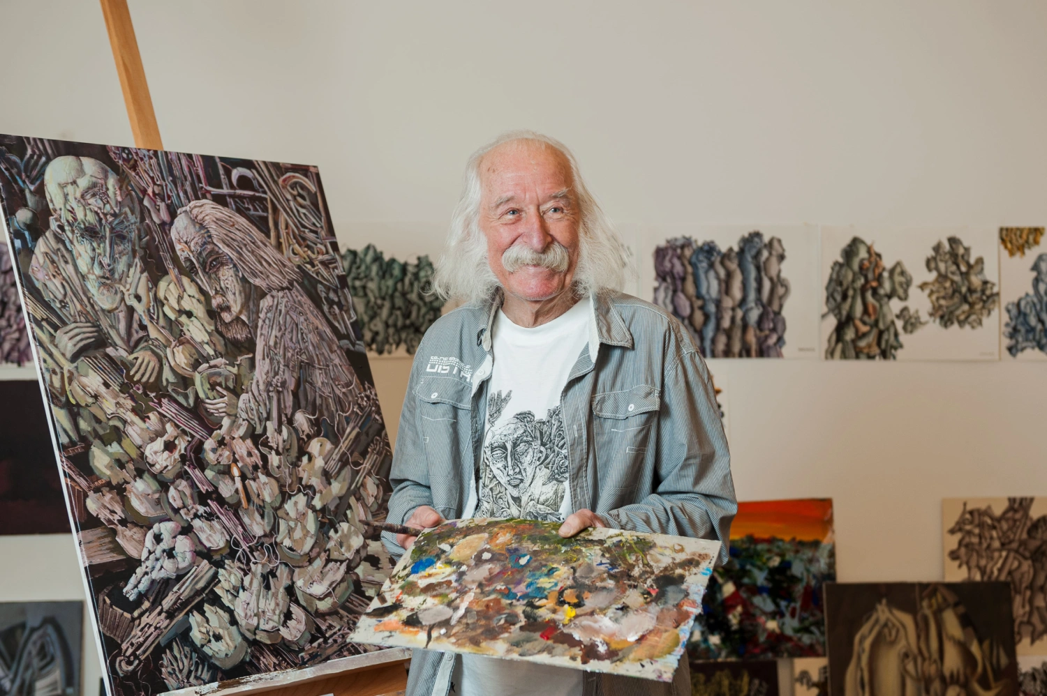 Ivan Marchuk’s “Tell Me the Truth” Exhibition Opens in Vienna