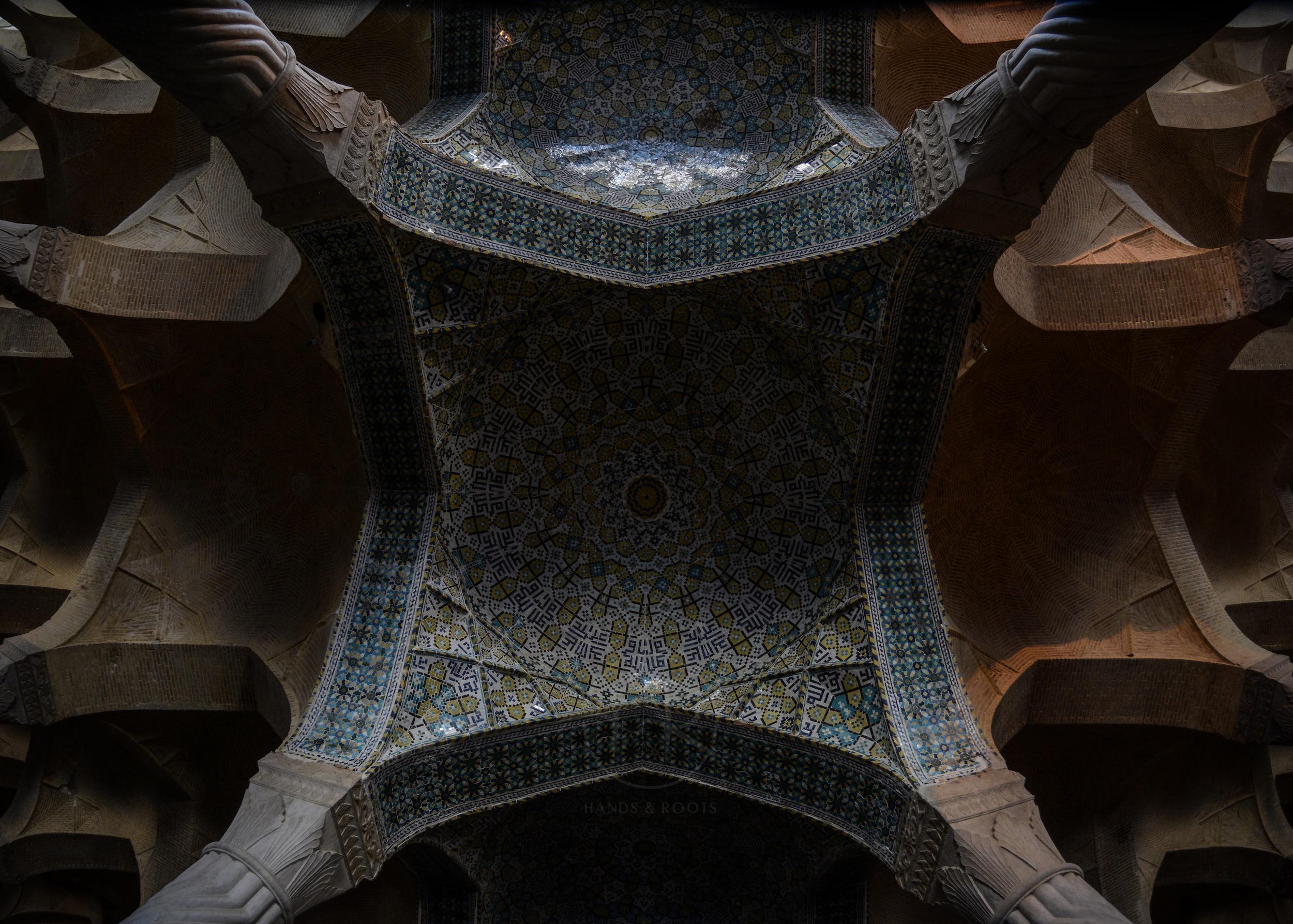 arches of Vakil Mosque