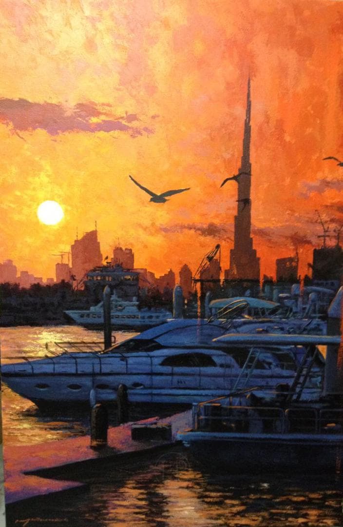 Marina-ye Dubai